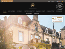 Tablet Screenshot of kasteeldehoogenweerth.nl